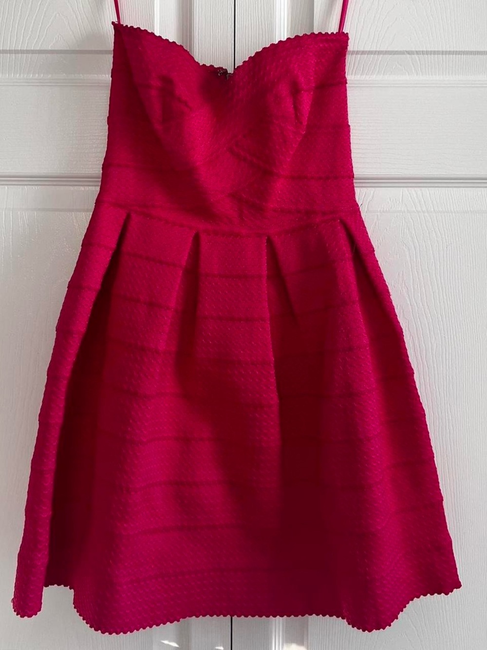 Sans Souci Pink Strapless Y2K Dress Size XS